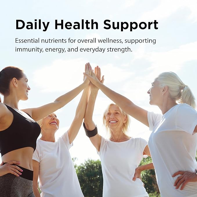 Flora - Daily Multi Essentials+ Liquid Multivitamin Formula 13 Essential Vitamins &amp Minerals 15 Fl Oz