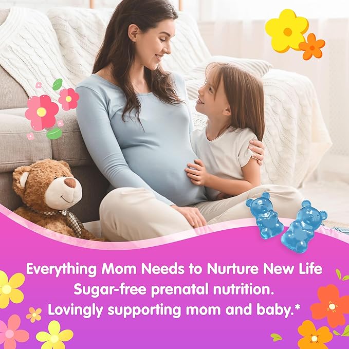Prenatal Vitamins for Women with Methylfolate Vegan Omega-3 DHA Organic Food Blend Probiotics Iron Vitamin D3 B6 B12 Choline Sugar Free Multivitamin for Women During &amp Post Pregnancy 120 C