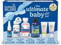 Mommy’s Bliss Ultimate Baby Gift Set | Gripe Water Probiotic Drops Pain &amp Fever Medicine Gas Relief Drops and Gum Massage Gel
