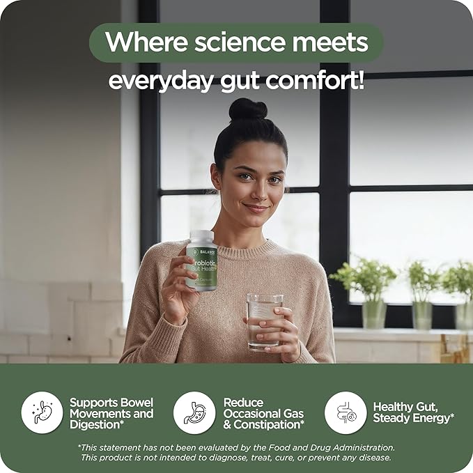 Bromelain + Probiotics Digestive Enzyme &amp Gut Balance Support Bundle