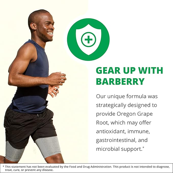 NutraMedix Barberry Immune Support &amp Antioxidants Supplement - Liquid Oregon Grape Root Extract for Gut Health Immunity &amp Microbial Support - Herbal Tinctures for Immune Health (1oz / 30ml)