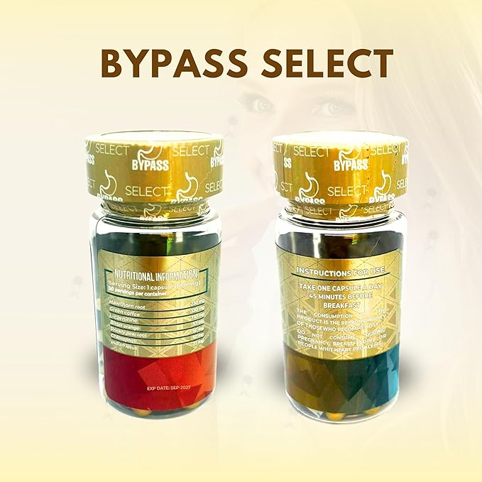 Bypass Duo Select &amp Purify – Day &amp Night Wellness Support (Select 30 caps) - (Purify 60 caps)
