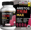 Aristos Trim Max Liver Support Extra Strength 60 Veggie Capsules 30 Servings with Milk Thistle Beetroot Artichoke (1)