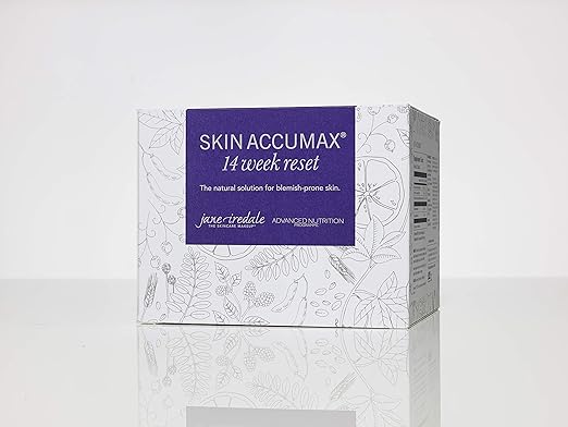 jane iredale Skin Accumax Nutritional Supplement Capsules Improve Acne &amp Promote Healthy Skin Contains Vitamin A C and E Vegan &amp Gluten-Free