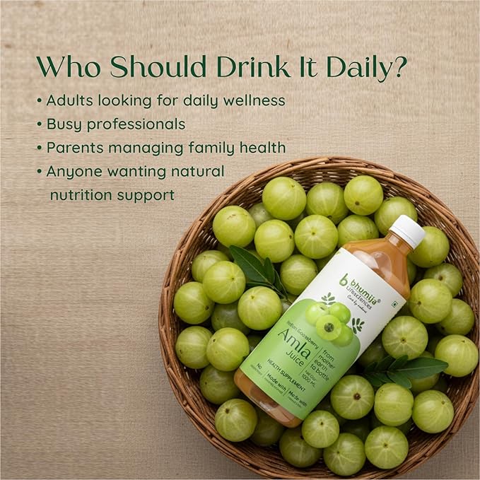 Bhumija Lifesciences Amla Juice (Sugar Free) - 1 Liter