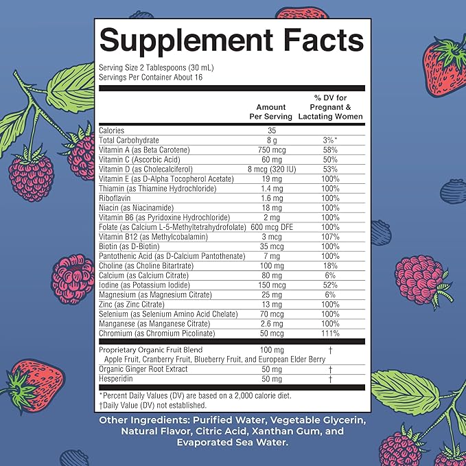 MARYRUTH'S Postnatal &amp Prenatal Vitamins for Women | Sugar Free | Womens Multivitamin for Pre-Conception Pregnancy &amp Nursing | Ginger | Selenium | Folate | Vegan | Non-GMO | Gluten Free | 16