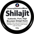 Shilajit 500 Servings (50g) Authentic Pure High Mountain Shilajit Resin | Amazing Source of Fulvic Acid Trace Minerals Boost Energy Great for Men and Women