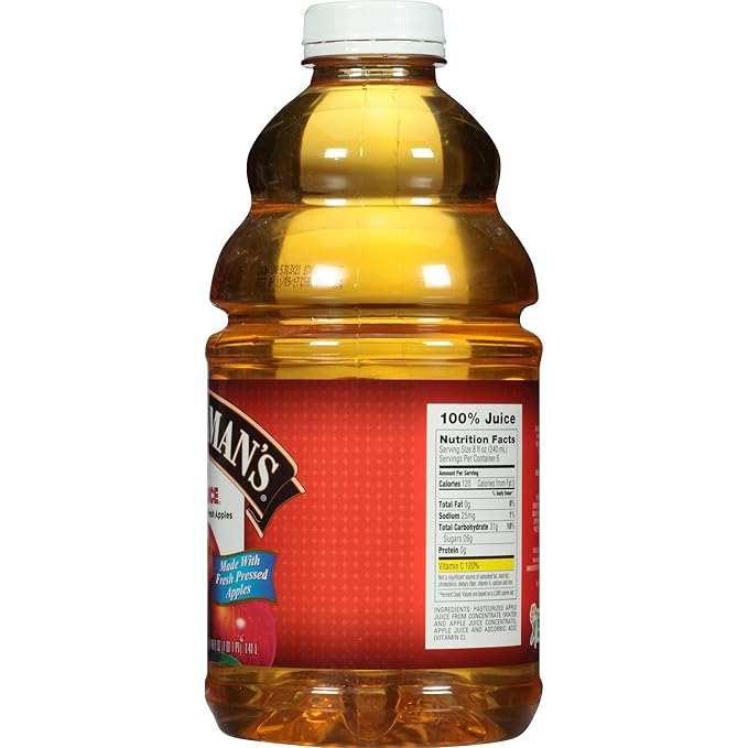 Musselman's 100% Apple Juice 48 Fluid Ounce (Pack of 8)