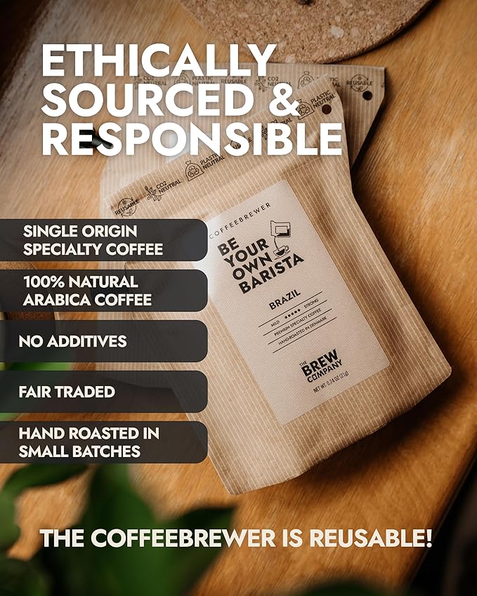 Gourmet Birthday Coffee Gift Set for Men &amp Women - 10 World's Finest Single Origin Specialty &amp Organic Coffees in Coffeebrewers | Sampler Box for Coffee Lover to Brew &amp Enjoy Anytime Anyw