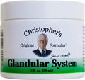 Christopher's Original Formulas Glandular System Ointment – 2 oz – Synergistic Herbal Blend for Glandular Support – Made in The USA