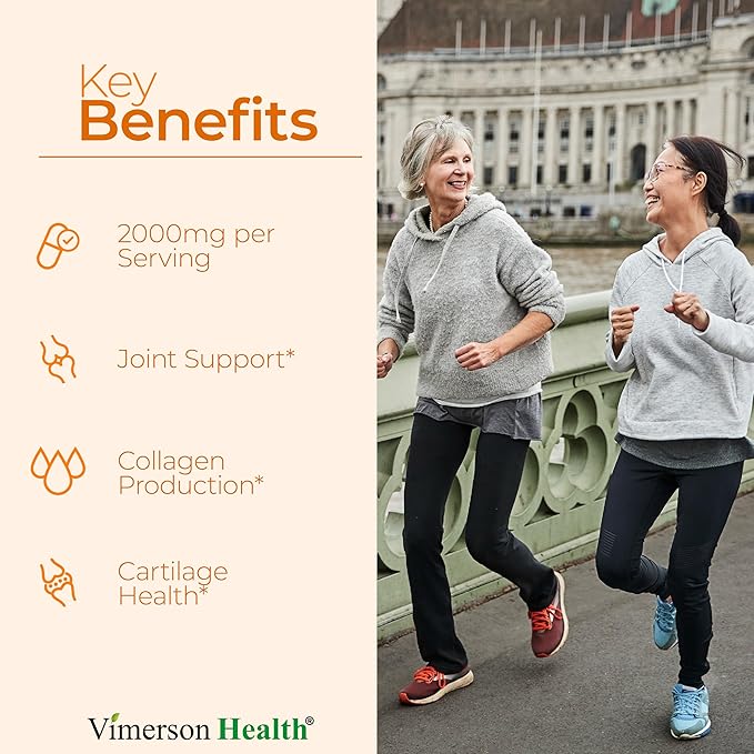 MSM 2000mg - Joint Support Supplement for Cartilage &amp Joint Health. Antioxidant Properties. Aids Inflammatory Response. Occasional Discomfort Relief - Back Knees Hands. Non-GMO. Vegan. 50 Day Su
