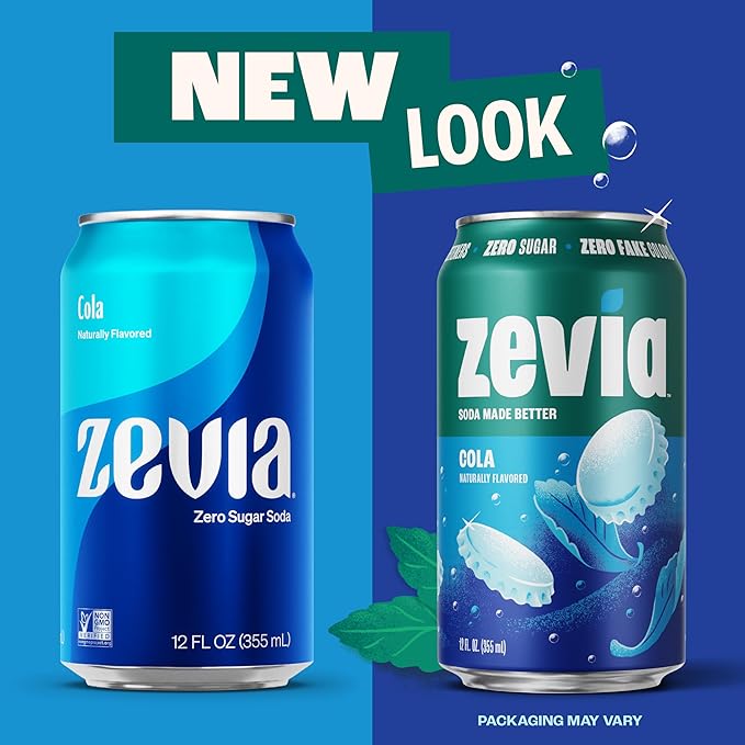 Zevia Zero Calorie Soda Nostalgic Variety Pack 12 Fl Oz (Pack of 20)