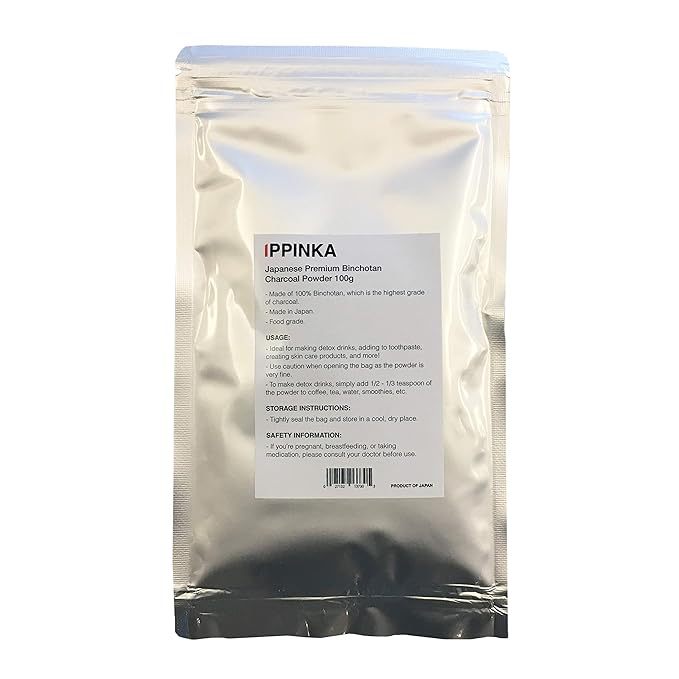 Japanese Premium Binchotan Charcoal Powder 100g
