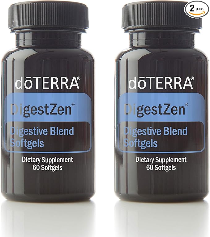 doTERRA doTerra DigestZen Softgels 60 Count (Pack of 2)