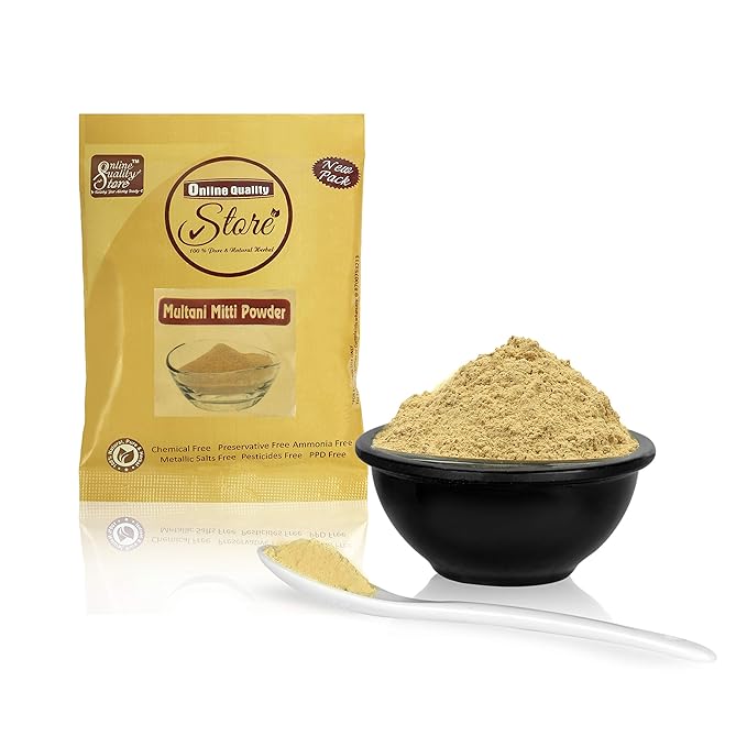 Online Quality Store Combo of Activated Charcoal Powder 50 Grams with Orange peel Powder 50 Grams and Multani Mitti Powder 50 grams for Face Pack for Glowing Skin and Pimples- 150 gms