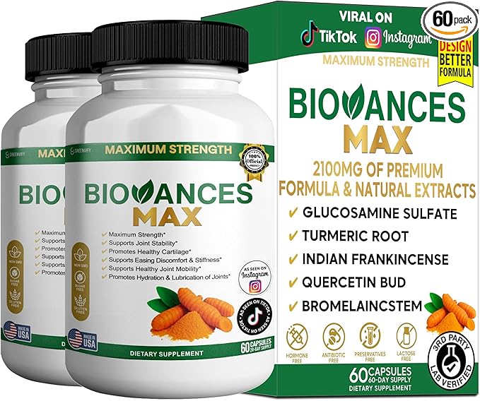 Bioances Max Joint Support Supplement Glucosamine (2)