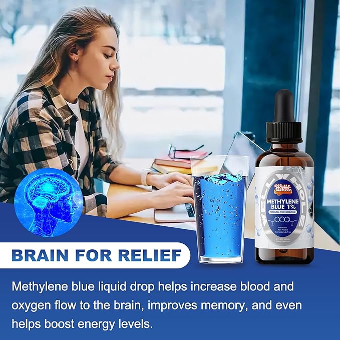 Well&ampWhole L-Lysine Gummies 1000mg and Methylene Blue 1% Liquid