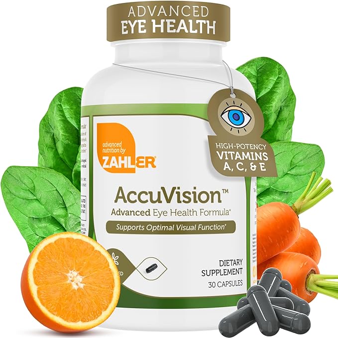 Zahler AccuVision Advanced Eye Health Formula 30 Capsules