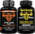 Prime Labs Organic Black Maca Capsules (60 ct) + Creatine HCl Capsules (60 ct)