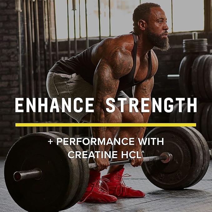 BEYOND RAW Creatine HCl Powder Science Backed Lab Grade Creatine for Women &amp Men Muscle Strength Energy Production Athletic Performance Cognitive Support Cellular Hydration 60 Servings