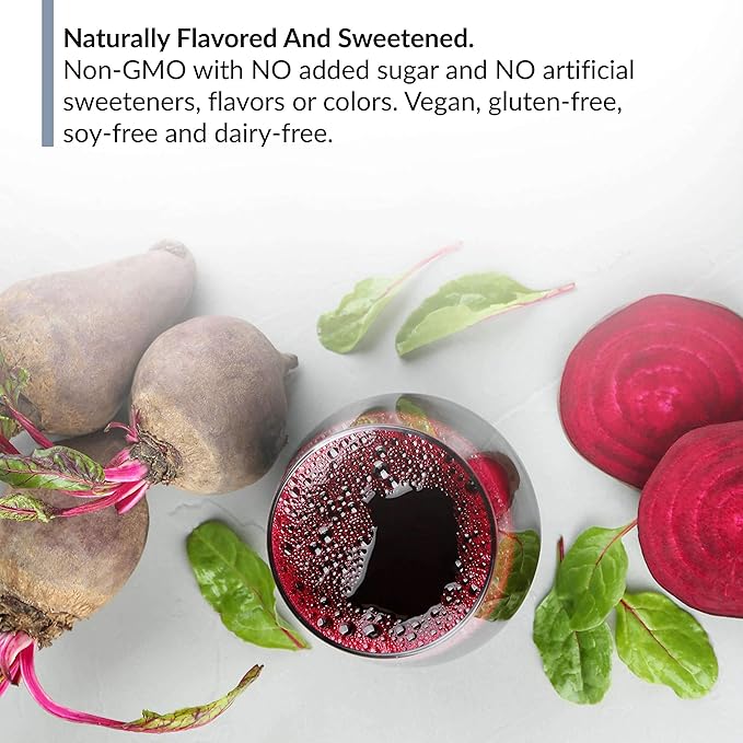 BioTrust Eternal Reds Red Superfoods Powder Support for Heart Health and Circulation Energy Stamina No Added Sugar or Caffeine Naturally Flavored and Sweetened Berry Flavor (30 Servings)