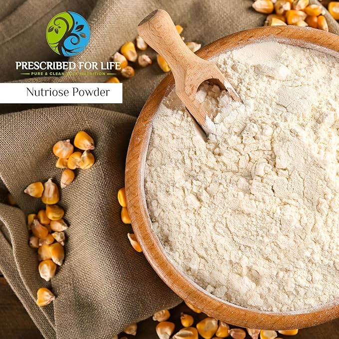 Prescribed For Life Nutriose Powder Natural Fiber Supplement Prebiotic Soluble Corn Fiber for Adults Gluten Free Vegan Non GMO (10kg)