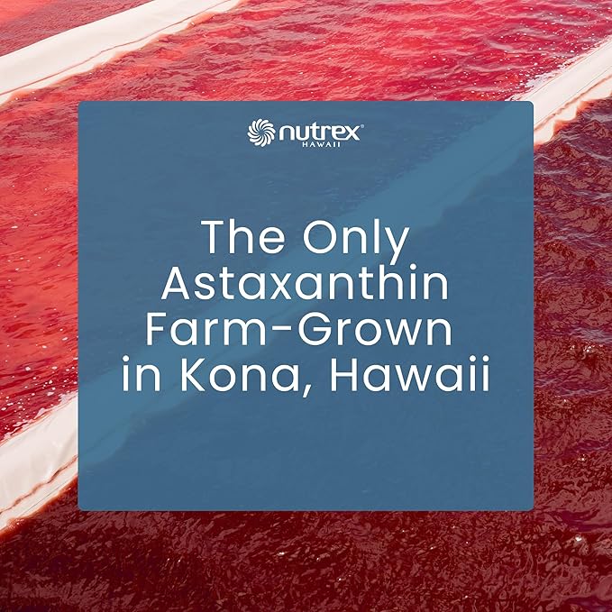 Nutrex Hawaii Vegan BioAstin Hawaiian Astaxanthin - 12mg 75 Softgels - Farm-Direct Premium Antioxidant Supplement to Support Eye Skin Joint &amp Immune System Health - Non-GMO &amp Gluten-Free