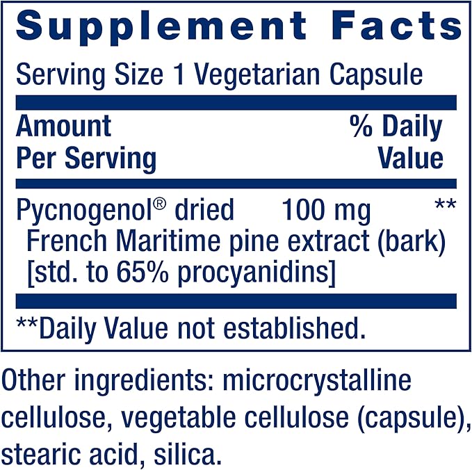 Life Extension French Maritime Pine Bark Extract with DHEA Hormone Balance - 60 Capsules Pycnogenol &amp 100 Capsules DHEA 25mg