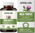 Milk Thistle Capsules - 250mg Herbal Liver Detox Supplement with Dandelion Root Turmeric Root and Artichoke Extract - Advanced Milkthistle Complex for Liver Health &amp Defense - 120 Day Supply