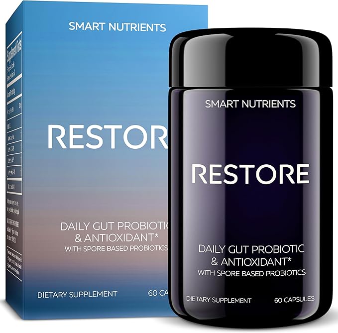 Restore + Cleanse | Daily Gut &amp Digestive Support Supplement Bundle