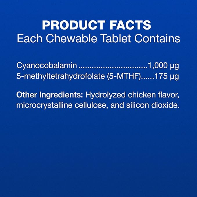 Nutramax Laboratories Cobalequin B12 Supplement for Medium to Large Dogs45 Chewable TabletsHydrolyzed Chicken2.08 Ounces(Pack of 2)