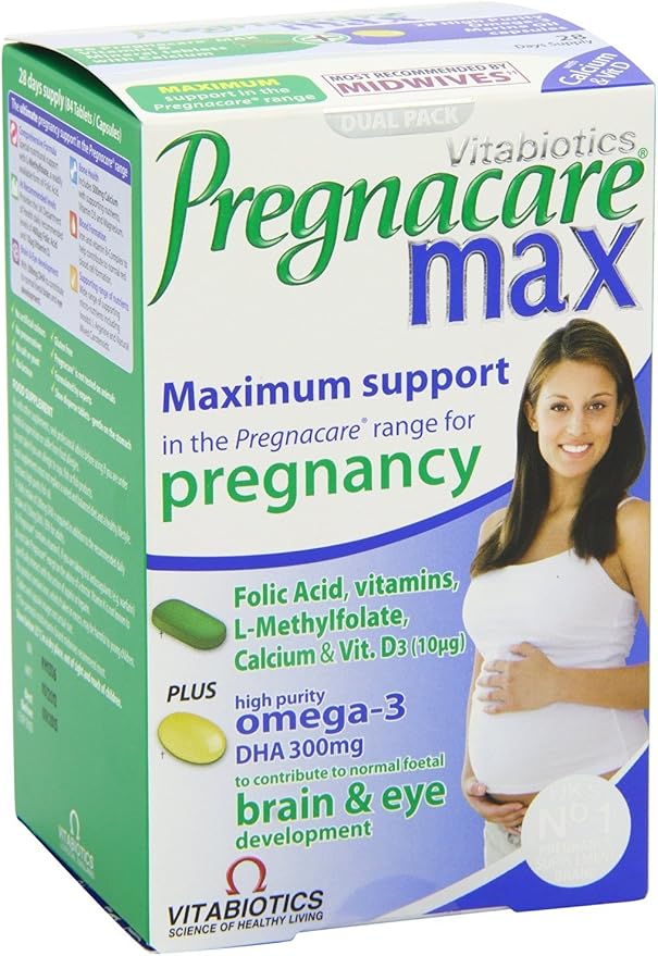 Vitabiotics Ltd England 2 Packs Pregnacare Max 84 Tablets = Total 168 Tablets/Capsules
