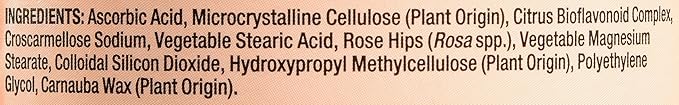 Kirkland Signature Vitamin C w/ Rose Hips 500 Tablets