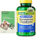 Glucosamine Chondroitin Triple Strength Joint Health 160 Tablets + Exclusive Vitamin Guide