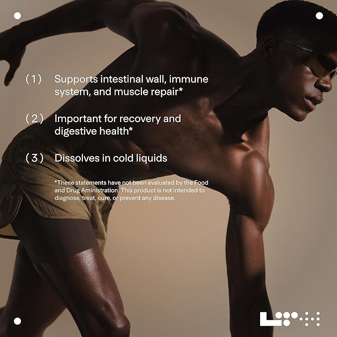 LTH Repair L-Glutamine - Trusted by Life Time Members - Amino Acid Supplement - for Digestive Health &amp Immune Support - Aids Muscle Recovery - Unflavored 90 Servings