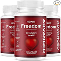 (3 Pack) Heart Freedom - Heart Freedom Capsules Official HeartFreedom Pills All Natural Ingredients - Maximum Strength Premium Advanced Formula Support Health &amp Wellness 180 Capsules for 3 Mont