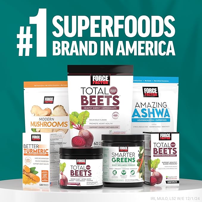 Force Factor Superior Sea Moss Gut Health + Skin Support Support Gut Health &amp Healthy Skin Hair &amp Nails Boost Energy &amp Immune Health with Biotin &amp LactoSpore Probiotics S’Mores 6