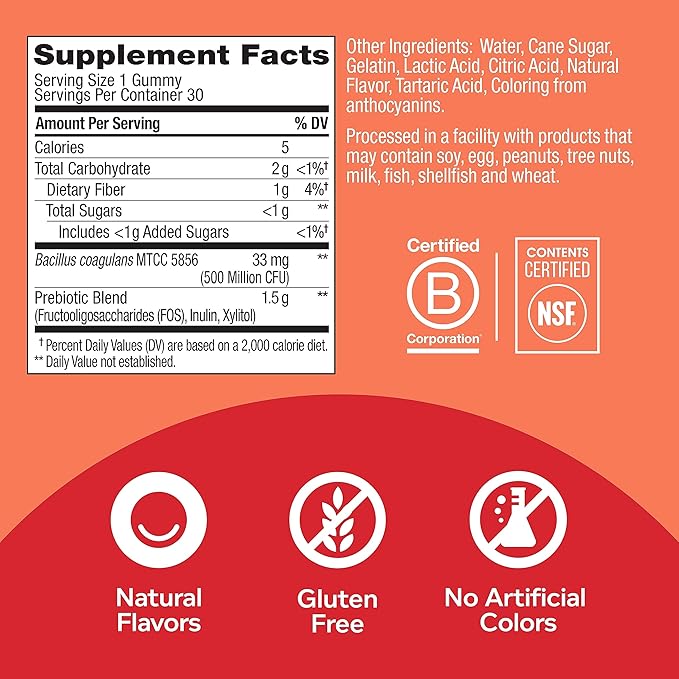OLLY Kids Multivitamin + Probiotic Gummy &amp Probiotic + Prebiotic Gummy