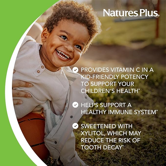 NaturesPlus Animal Parade Gold Children's Multivitamin - Orange Flavor - 120 Chewable Tablets Pack of 2 - Gluten Free - 120 Total Servings