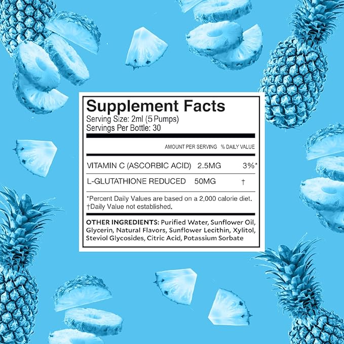 Liposomal Nano Glutathione Enhanced Absorption Vegan Liquid 30 Day Supply