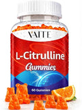 L Citrulline Gummies for Men - Powerful Vasodilator with Calcium 1600mg per Serving Extra Strength Boosts Nitroxyl and Nitric Oxide Production Supports Energy and Endurance 60 Chewable Gummy