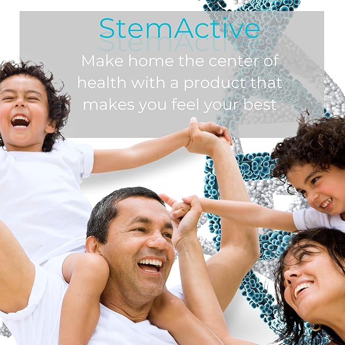 StemActive Stem Cell Support Supplement - 60 Capsules - Boost Circulating Stem Cells - Premium Stem Cell Activator - Madagascan Aloe Macrolada - Blue-Green Algae