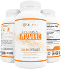 Liposomal Vitamin C 2000mg | Superior Delivery System | 300 Capsules Immune Support &amp Collagen Booster | High Absorption Ascorbic Acid High Dose Vitamin c Zero Soy 100% Non–GMO