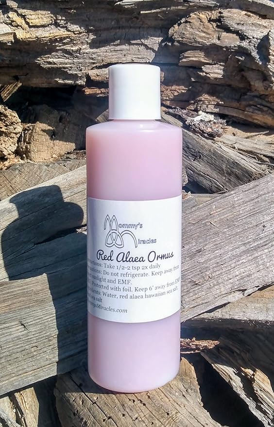 Mommy's Miracles 8 oz Red Alaea Hawaiian Ormus Monoatomic Gold Manna