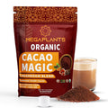 MegaPlants Cacao Magic | Superfood 5 Mushroom Blend | Lions Mane Reishi Chaga Cordyceps Turkey Tail | Smoothie Hot Chocolate Coffee Alternative