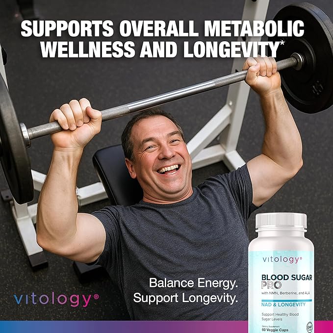 Metabolic Balance PRO – Cellular Energy &amp Nutrient Utilization Support – NMN Berberine Urolithin A Resveratrol – 60 Veggie Capsules