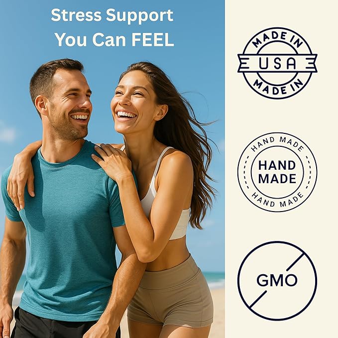 Adrenal &amp Cortisol Support Cream – Stress &amp Energy Balance | Ashwagandha Rhodiola Ginseng Magnesium | 2 oz – Adrenal Revive by King &amp Queen Wellness