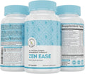 Legacy Wellness ZEN EASE Calm Mind Supplement - Natural Vegan Formula - 5-HTP Ashwagandha St. John's Wort L-Theanine Magnesium B-Vitamins - Capsules To Promote A Good Feeling of Peace