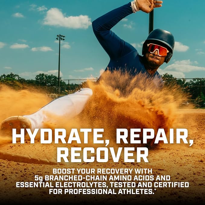 Xtend Sport BCAA Powder Watermelon - Electrolyte Powder for Recovery &amp Hydration with Amino Acids - 30 Servings
