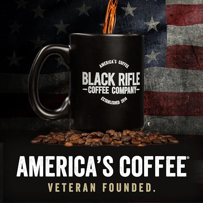 Black Rifle Coffee Company Instant Coffee Sticks - Roasted Blend Made from Pure Arabica Beans - Colombian &amp Brazilian Beans - Veteran Founded &amp American Made (Vanilla Bomb 48 Count)